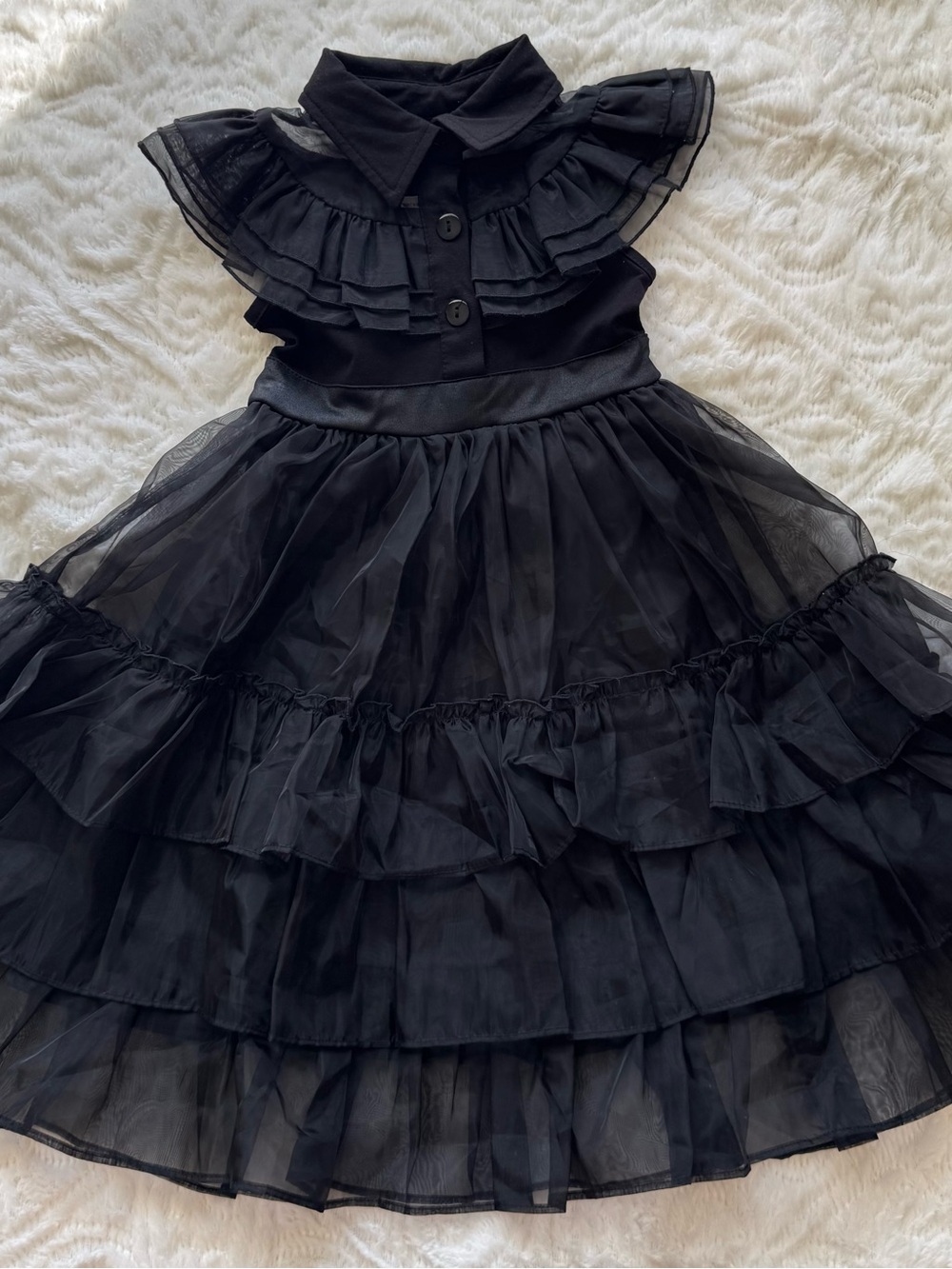 Taylor Joelle Gothic Gown (inspired Wednesday) size 2 - Picture 5 of 8